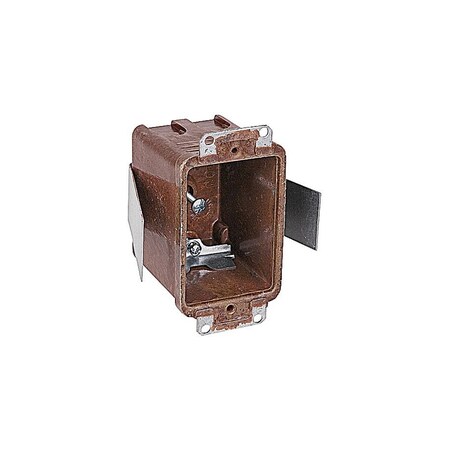 Abb Electrical Box, 10 cu. in., Outlet Box Type, Non-Metallic 7020-8